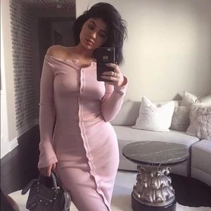 The line by K gaby pink dress